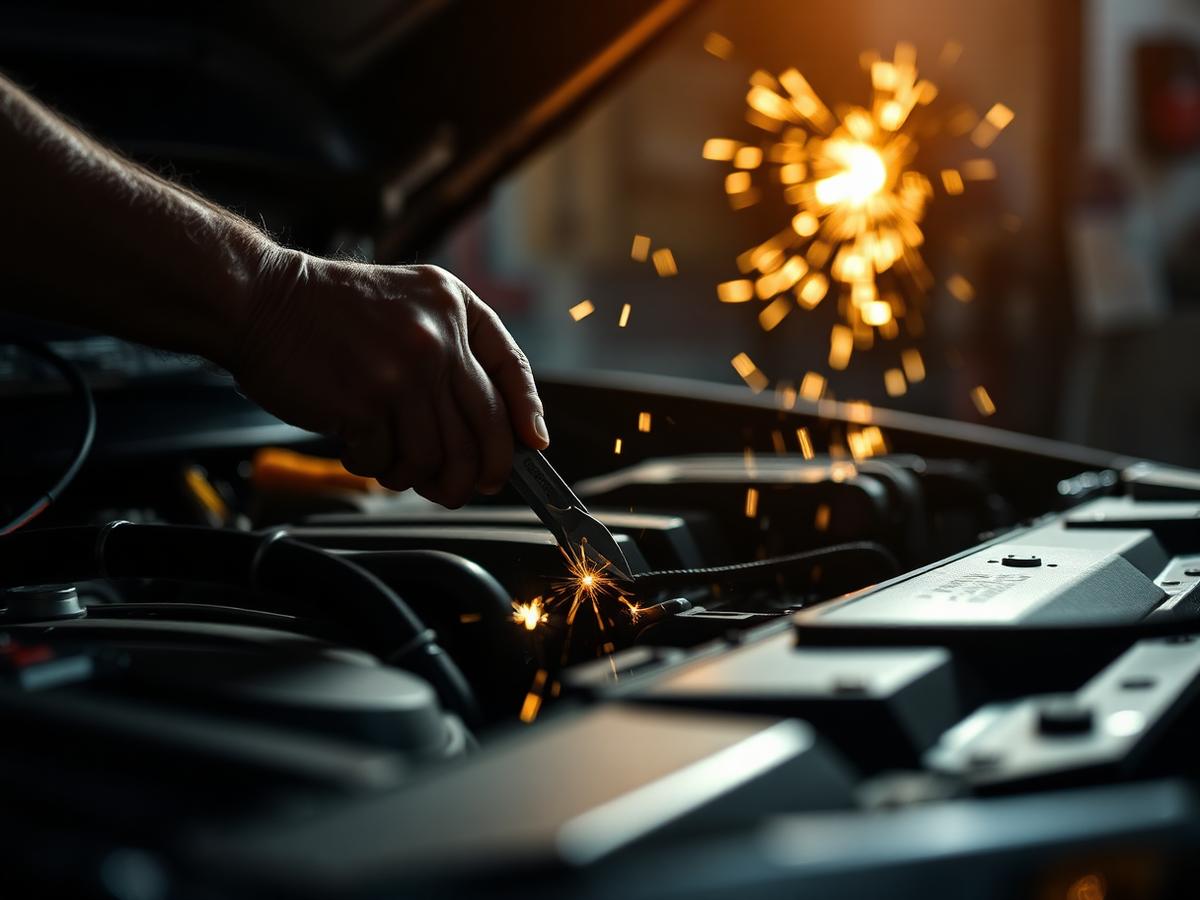 Servicing detail at Firm Tyres Burnley
